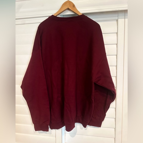 Brand New Maroon Luminol Sweatshirt 2X True Crime Con XL Detective Police Scary - Picture 5 of 5